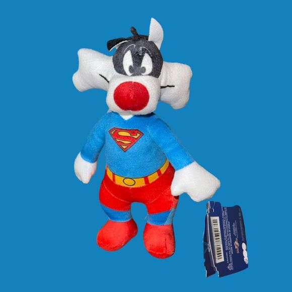 NWT Toy Factory DC COMICS Looney Tunes Plush Sylvester 7” - Picture 1 of 5